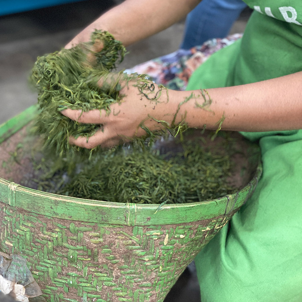 The Art of Drying Tea Leaves